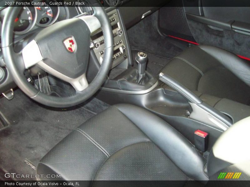 Guards Red / Black 2007 Porsche Cayman