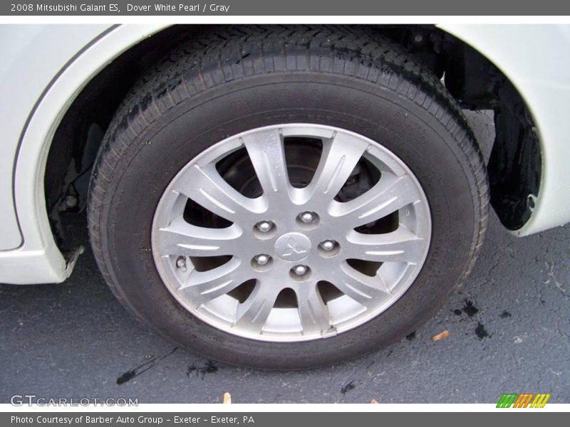 Dover White Pearl / Gray 2008 Mitsubishi Galant ES