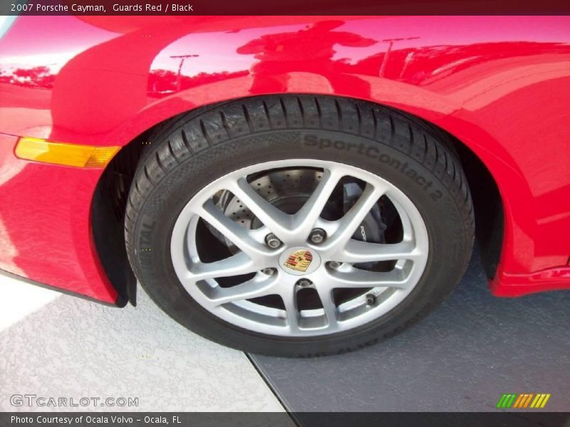 Guards Red / Black 2007 Porsche Cayman