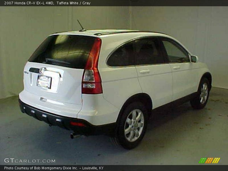 Taffeta White / Gray 2007 Honda CR-V EX-L 4WD