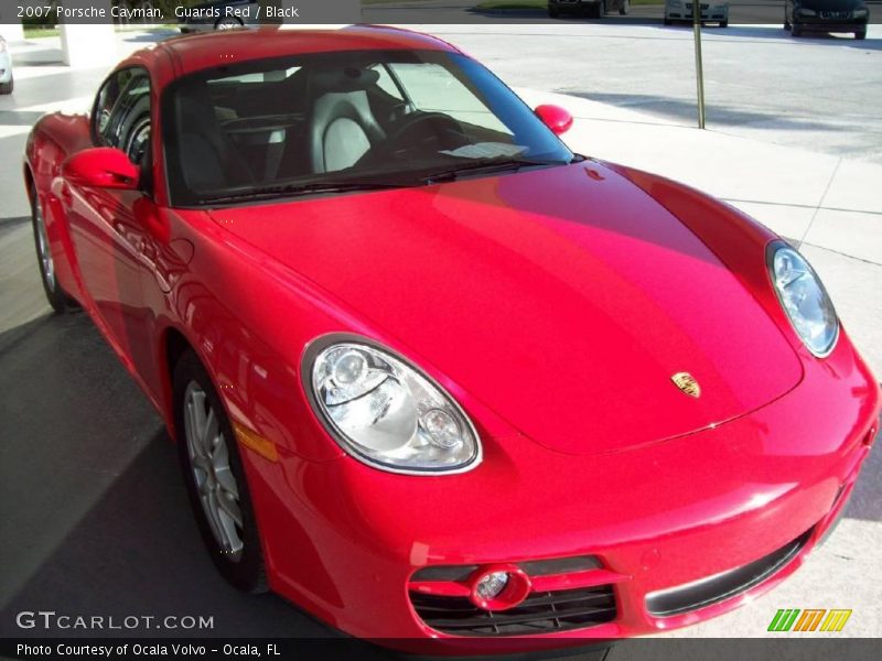 Guards Red / Black 2007 Porsche Cayman