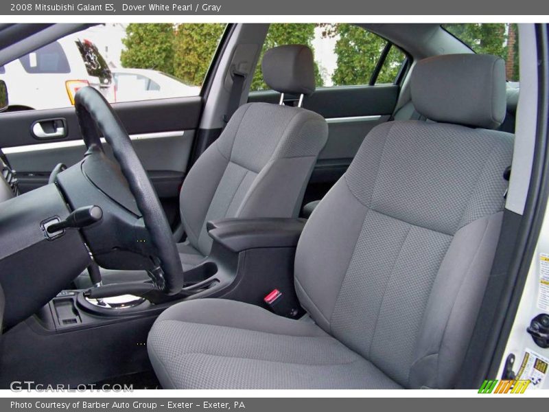 Dover White Pearl / Gray 2008 Mitsubishi Galant ES