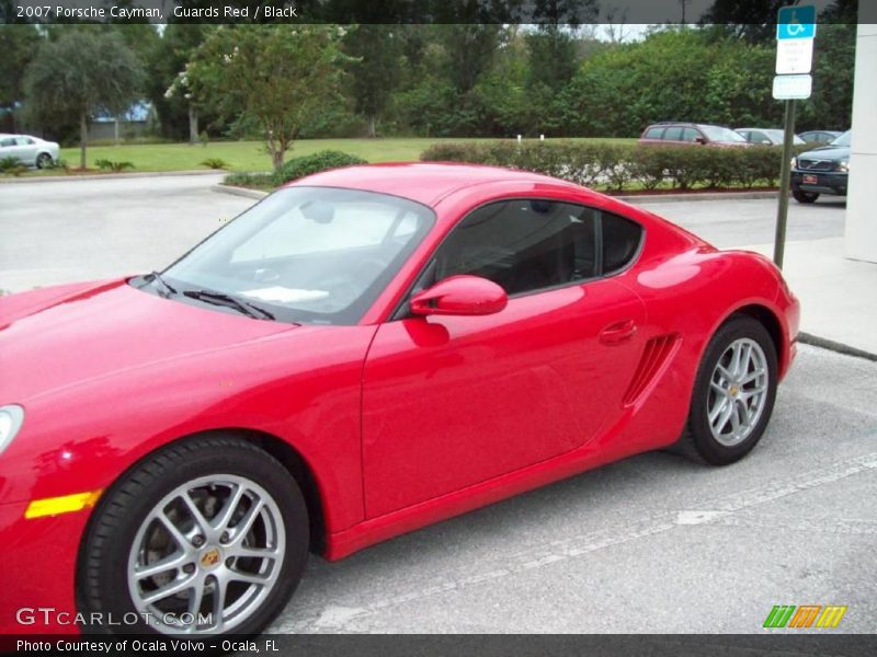 Guards Red / Black 2007 Porsche Cayman
