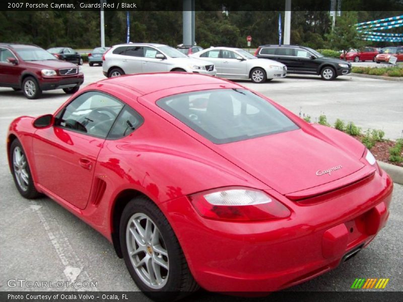 Guards Red / Black 2007 Porsche Cayman