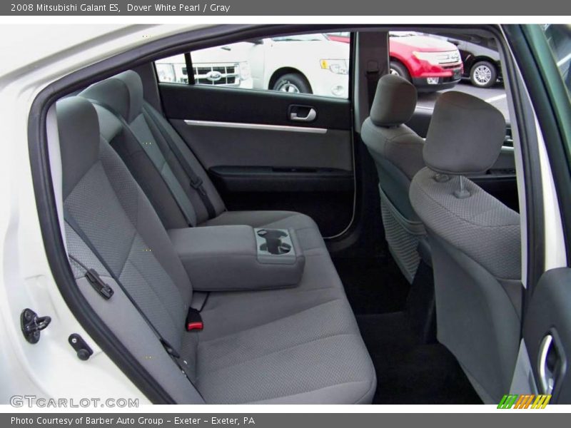 Dover White Pearl / Gray 2008 Mitsubishi Galant ES