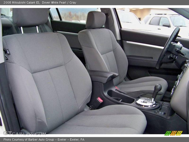 Dover White Pearl / Gray 2008 Mitsubishi Galant ES