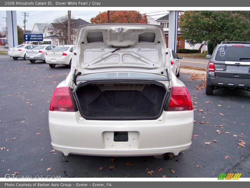 Dover White Pearl / Gray 2008 Mitsubishi Galant ES