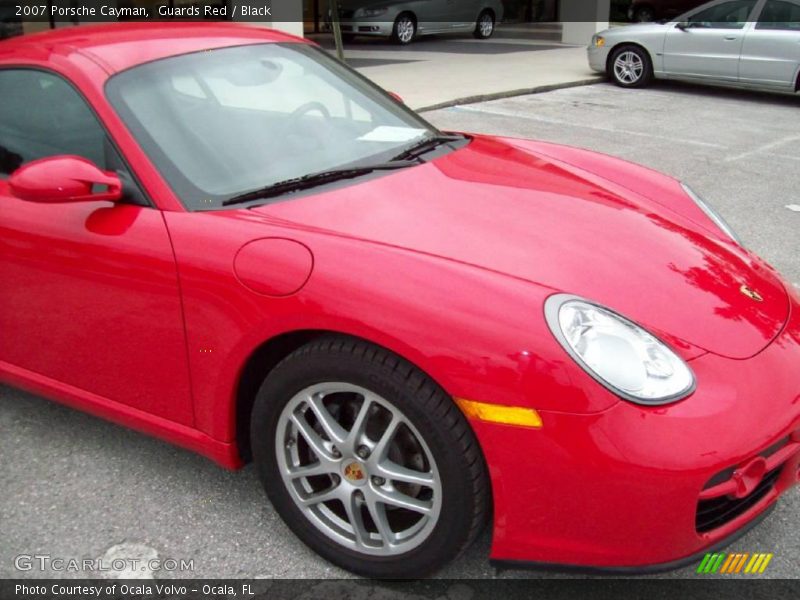 Guards Red / Black 2007 Porsche Cayman