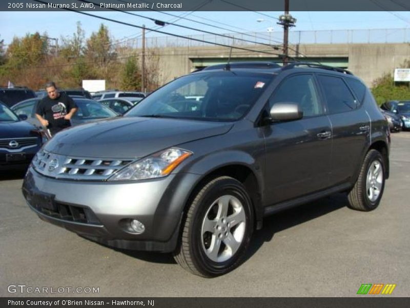 Platinum Metallic / Charcoal 2005 Nissan Murano SL AWD