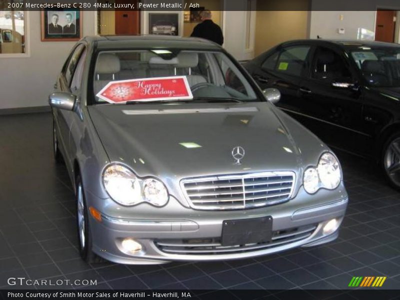 Pewter Metallic / Ash 2007 Mercedes-Benz C 280 4Matic Luxury