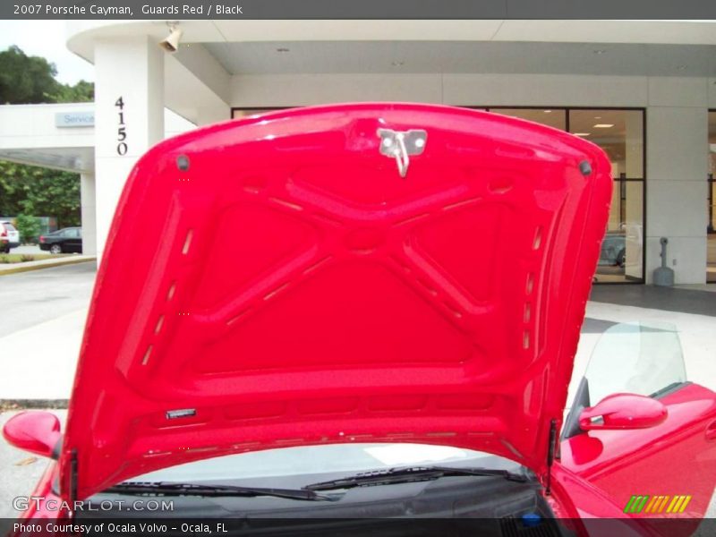 Guards Red / Black 2007 Porsche Cayman