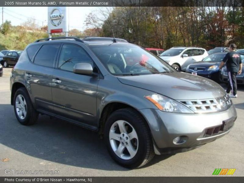 Platinum Metallic / Charcoal 2005 Nissan Murano SL AWD