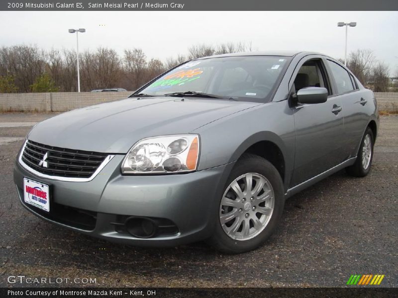 Satin Meisai Pearl / Medium Gray 2009 Mitsubishi Galant ES