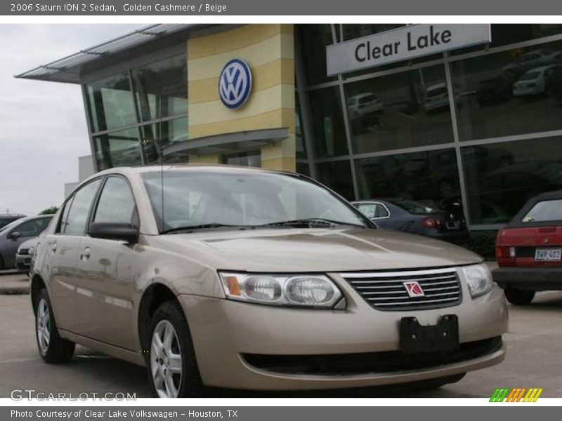 Golden Cashmere / Beige 2006 Saturn ION 2 Sedan