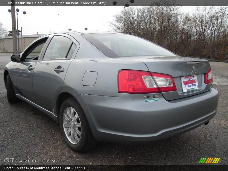 Satin Meisai Pearl / Medium Gray 2009 Mitsubishi Galant ES