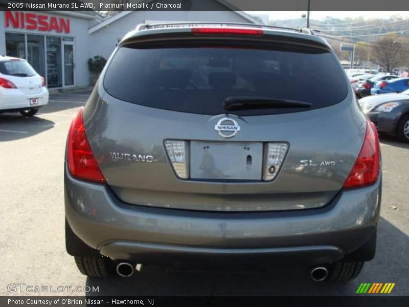 Platinum Metallic / Charcoal 2005 Nissan Murano SL AWD
