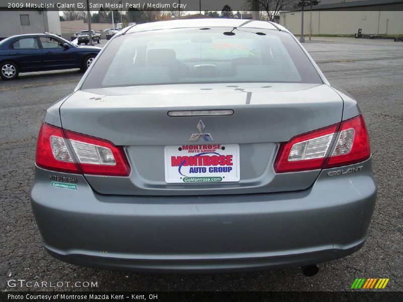 Satin Meisai Pearl / Medium Gray 2009 Mitsubishi Galant ES