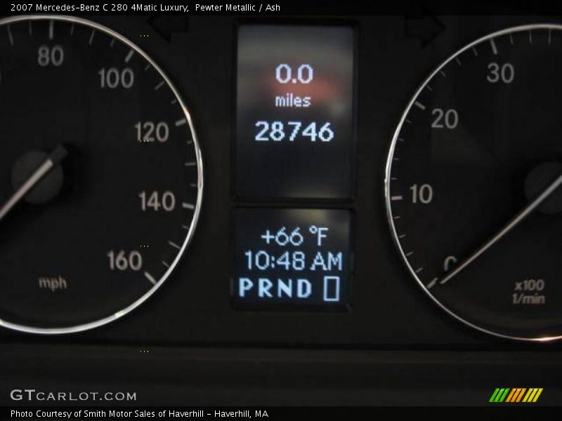 Pewter Metallic / Ash 2007 Mercedes-Benz C 280 4Matic Luxury