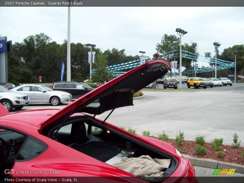 Guards Red / Black 2007 Porsche Cayman