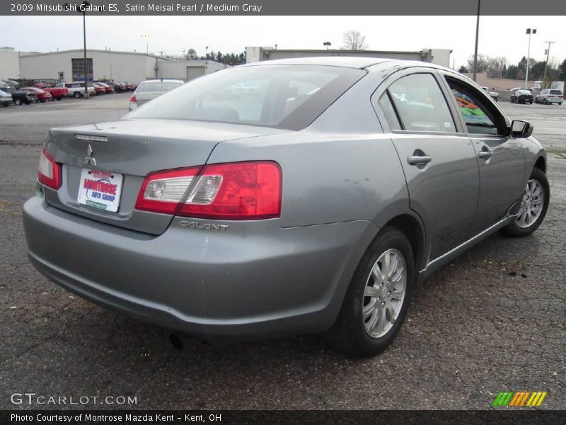 Satin Meisai Pearl / Medium Gray 2009 Mitsubishi Galant ES