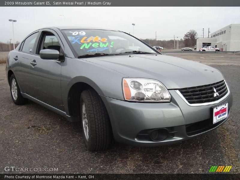 Satin Meisai Pearl / Medium Gray 2009 Mitsubishi Galant ES