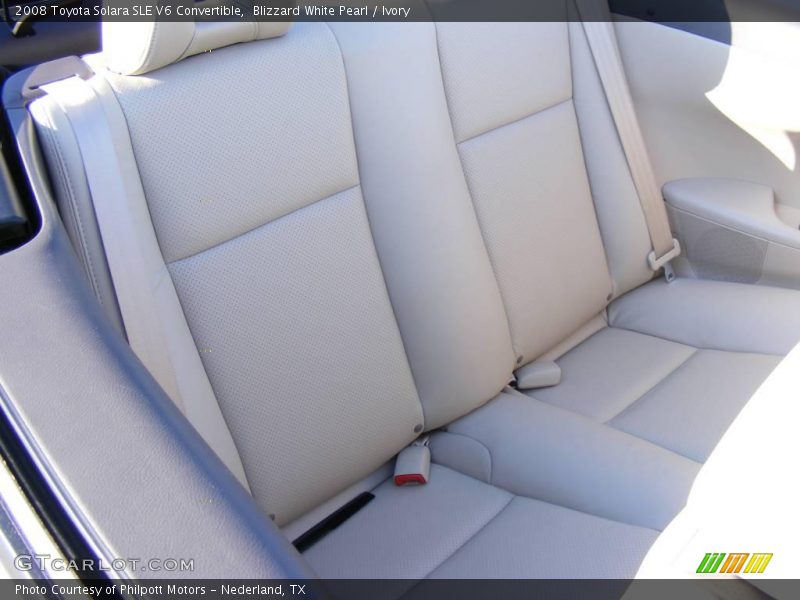 Blizzard White Pearl / Ivory 2008 Toyota Solara SLE V6 Convertible