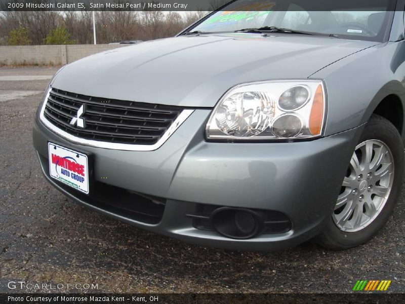 Satin Meisai Pearl / Medium Gray 2009 Mitsubishi Galant ES