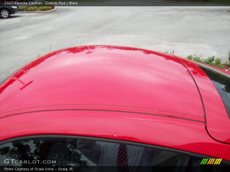 Guards Red / Black 2007 Porsche Cayman
