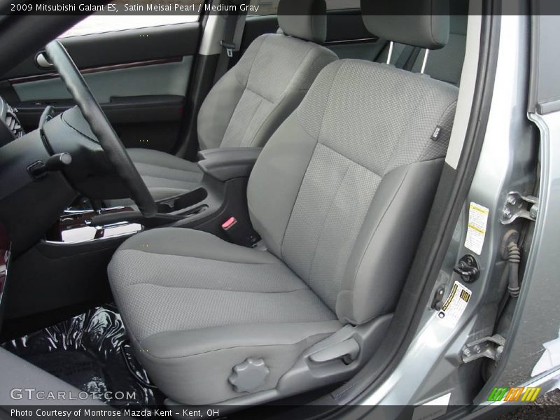 Satin Meisai Pearl / Medium Gray 2009 Mitsubishi Galant ES