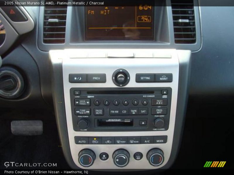Platinum Metallic / Charcoal 2005 Nissan Murano SL AWD