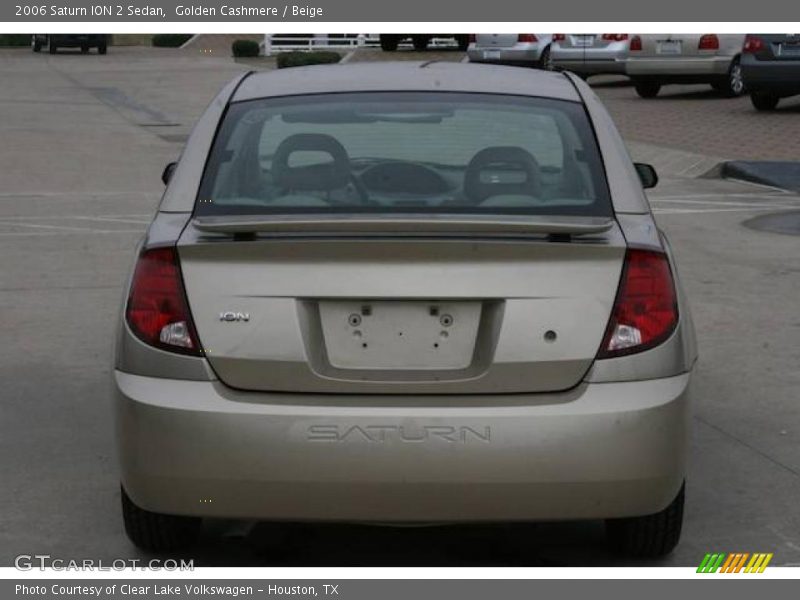 Golden Cashmere / Beige 2006 Saturn ION 2 Sedan