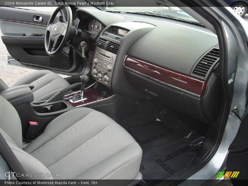 Satin Meisai Pearl / Medium Gray 2009 Mitsubishi Galant ES