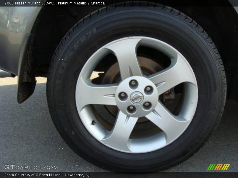 Platinum Metallic / Charcoal 2005 Nissan Murano SL AWD