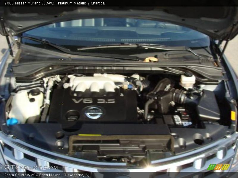 Platinum Metallic / Charcoal 2005 Nissan Murano SL AWD