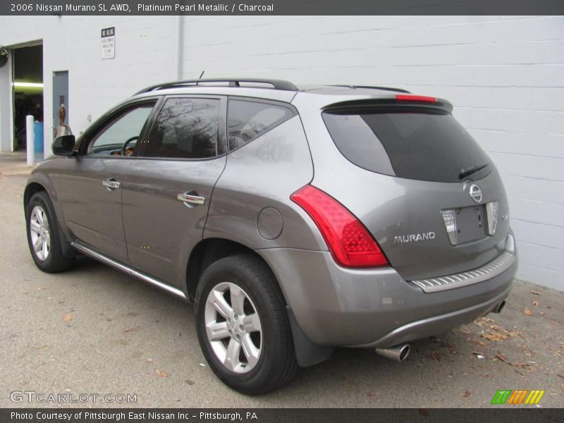 Platinum Pearl Metallic / Charcoal 2006 Nissan Murano SL AWD