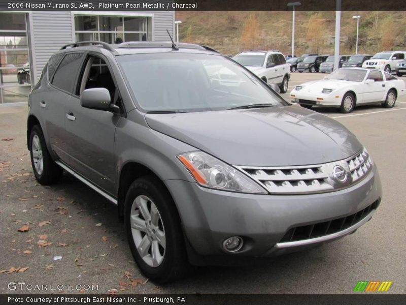 Platinum Pearl Metallic / Charcoal 2006 Nissan Murano SL AWD