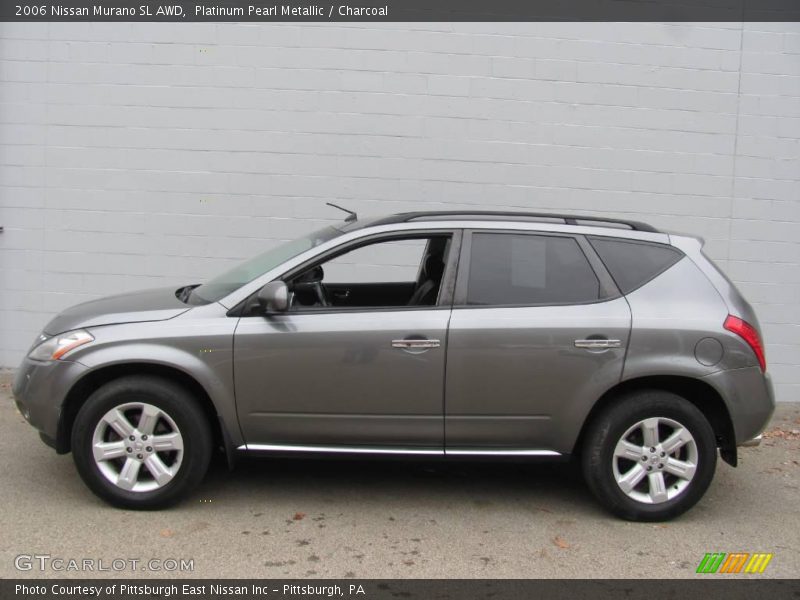 Platinum Pearl Metallic / Charcoal 2006 Nissan Murano SL AWD