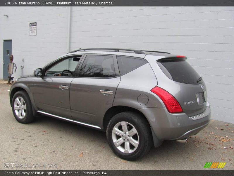 Platinum Pearl Metallic / Charcoal 2006 Nissan Murano SL AWD