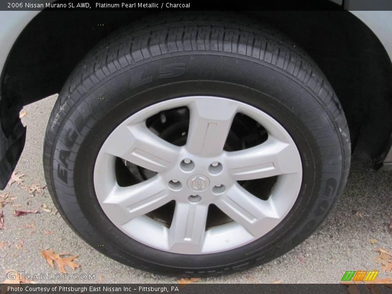Platinum Pearl Metallic / Charcoal 2006 Nissan Murano SL AWD