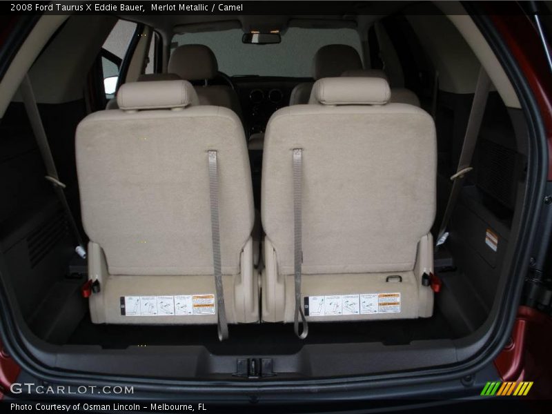 Merlot Metallic / Camel 2008 Ford Taurus X Eddie Bauer