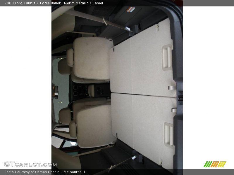 Merlot Metallic / Camel 2008 Ford Taurus X Eddie Bauer
