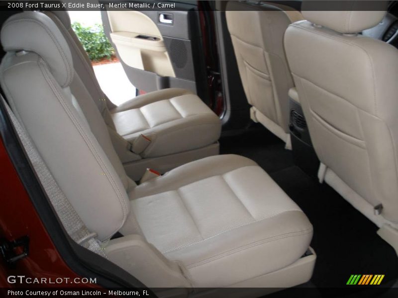 Merlot Metallic / Camel 2008 Ford Taurus X Eddie Bauer