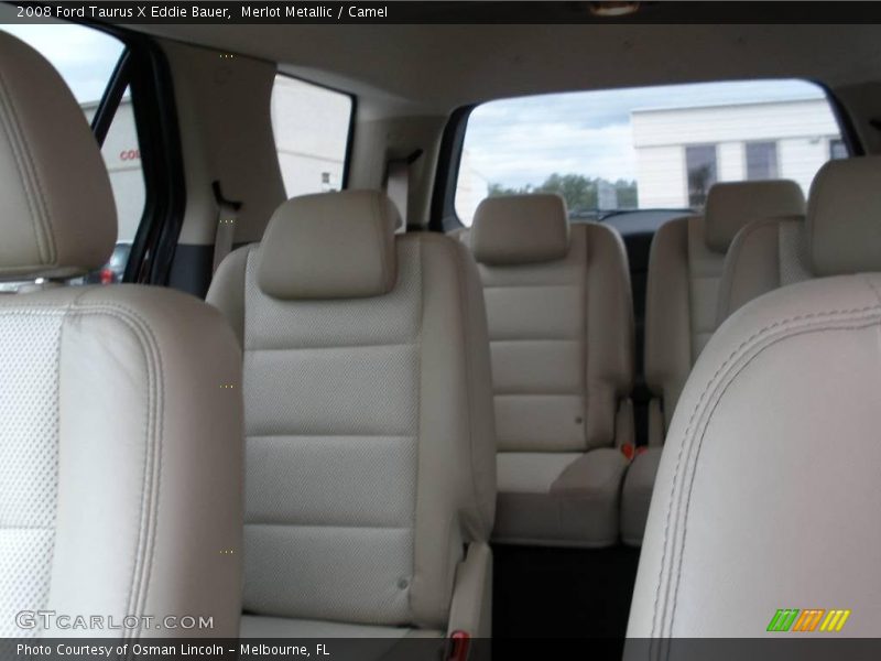 Merlot Metallic / Camel 2008 Ford Taurus X Eddie Bauer