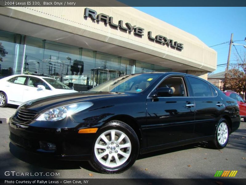 Black Onyx / Ivory 2004 Lexus ES 330