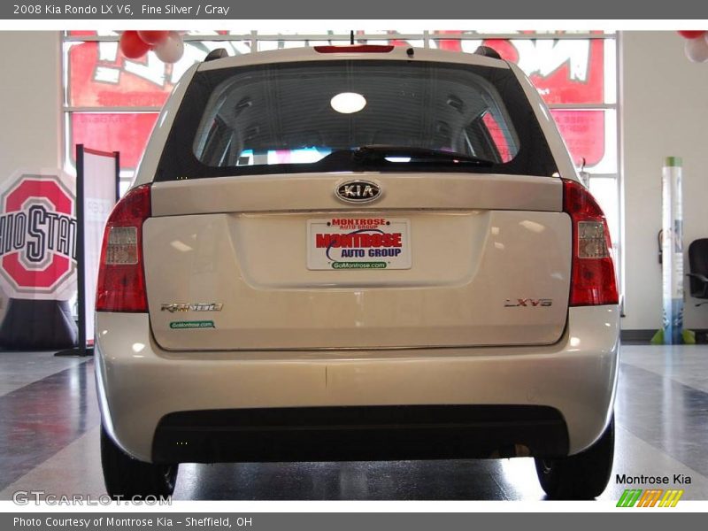 Fine Silver / Gray 2008 Kia Rondo LX V6