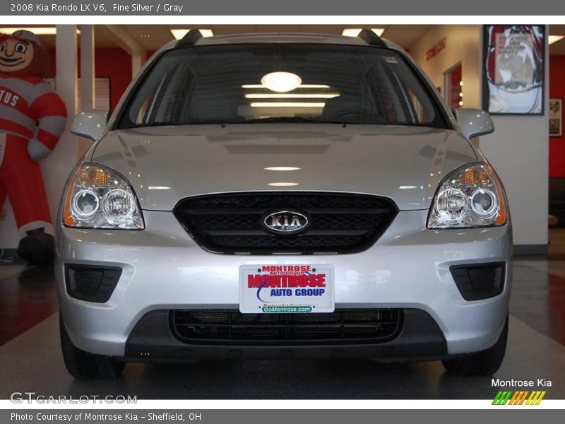 Fine Silver / Gray 2008 Kia Rondo LX V6