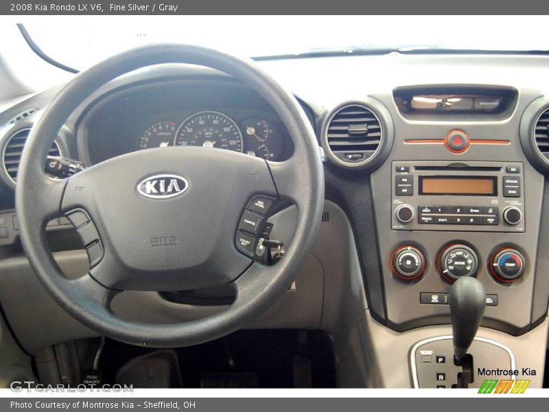 Fine Silver / Gray 2008 Kia Rondo LX V6