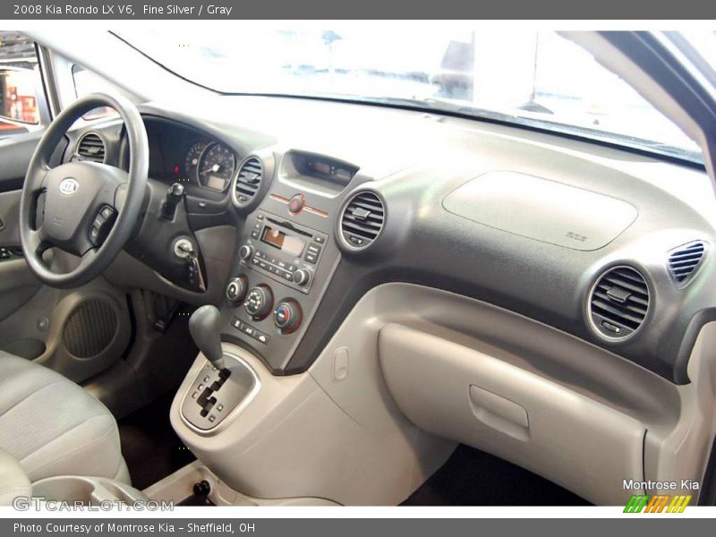 Fine Silver / Gray 2008 Kia Rondo LX V6