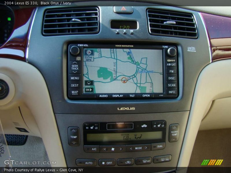 Black Onyx / Ivory 2004 Lexus ES 330