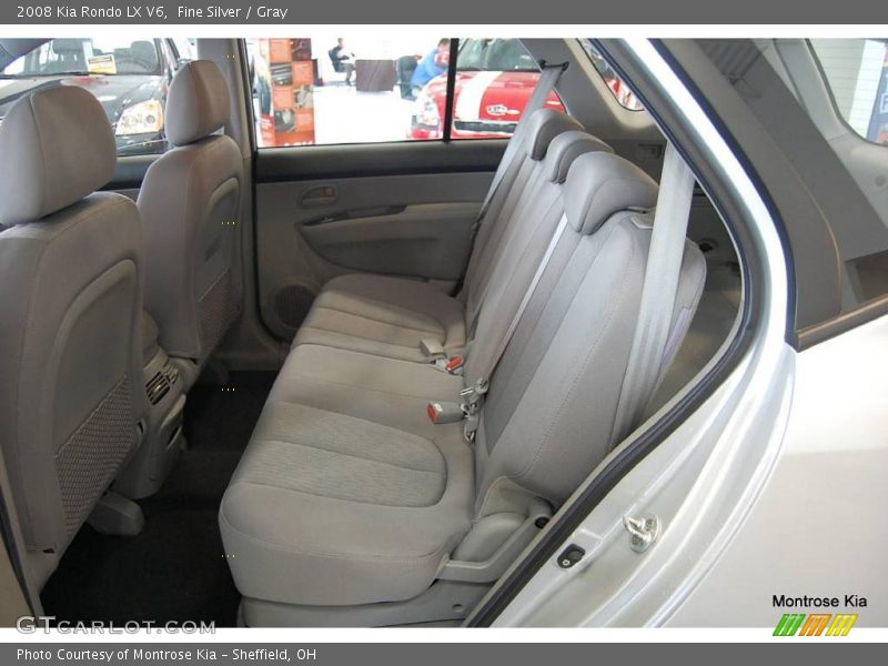 Fine Silver / Gray 2008 Kia Rondo LX V6